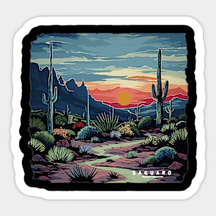 Saguaro national park 04 Sticker